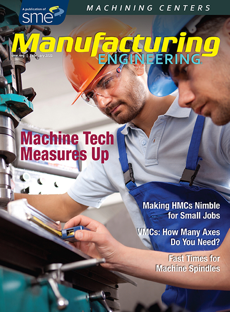 Cover Art for Manufacturing Engineering