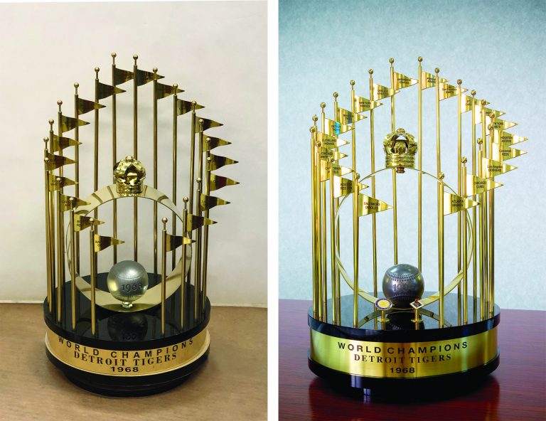 Detroit Tigers: Reverse-Engineered World Series Trophy Honors '68