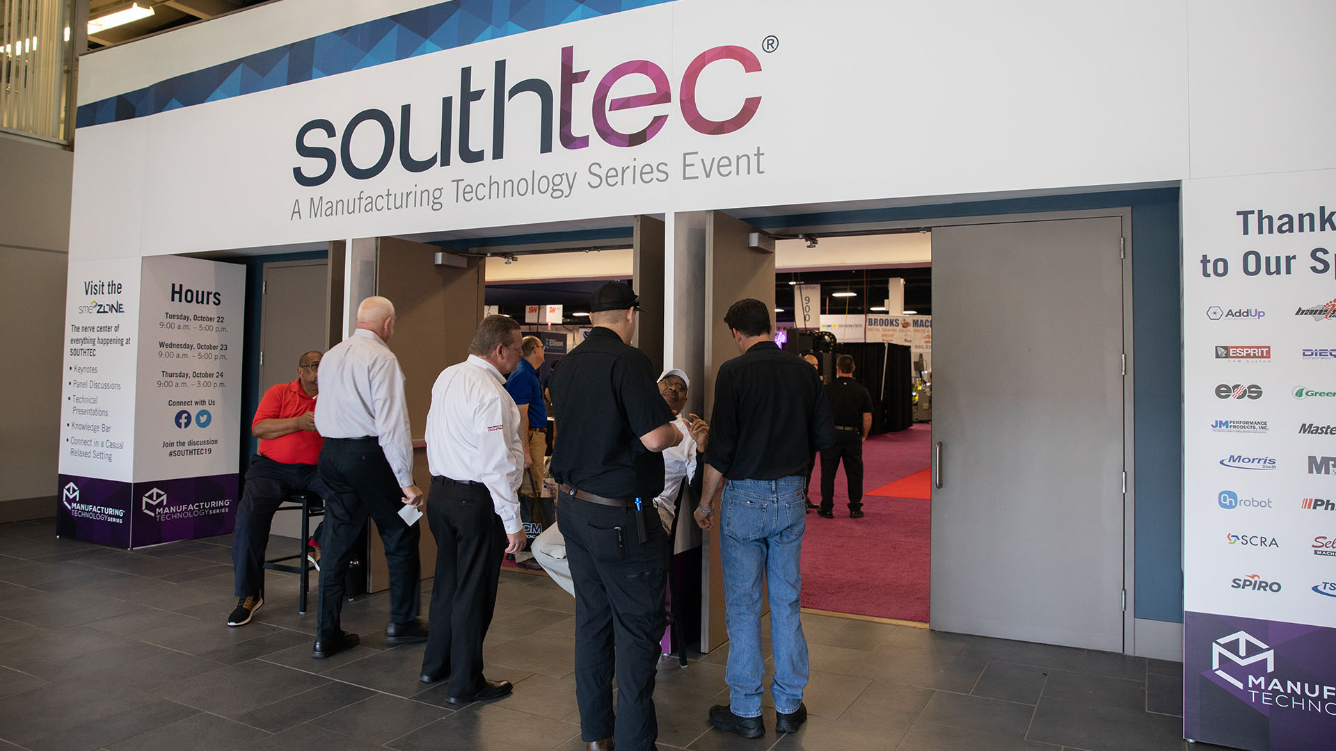 More than 5,900 manufacturing professionals and leaders descended on Greenville, S.C., for SOUTHTEC 2019.