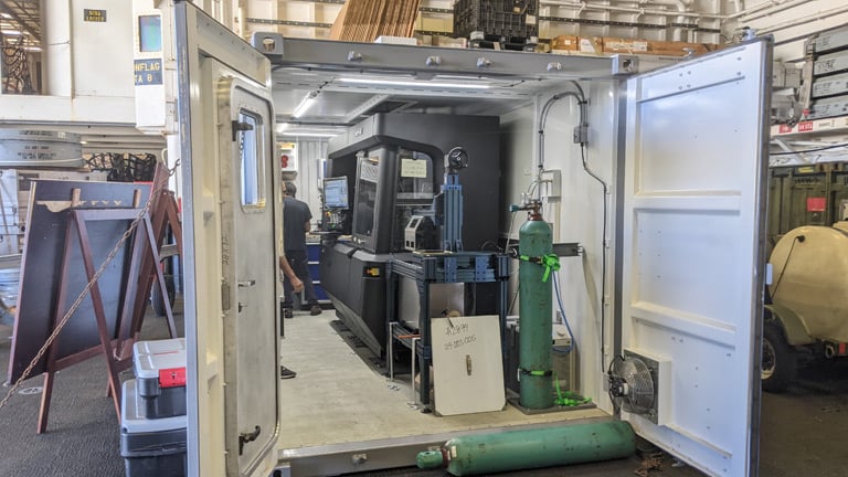 Xerox 3D Printer Put in on Navy Ship